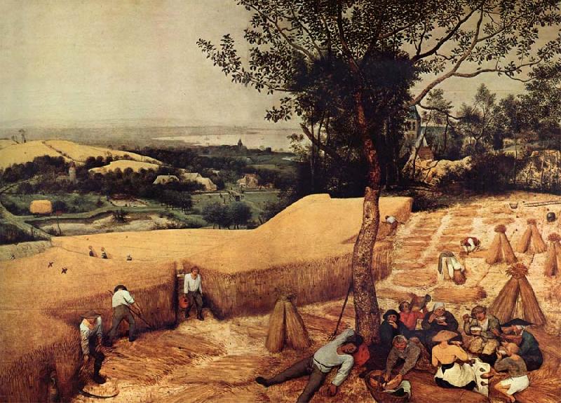 BRUEGEL, Pieter the Elder The Harvesters china oil painting image